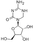 5,6-二氢-5-氮杂胞苷, 62488-57-7, 结构式