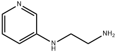 N-ピリジン-3-イルエエタン-1,2-ジアミン 化学構造式