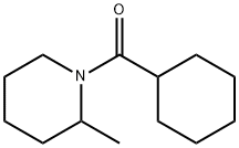 1-(Cyclohexylcarbonyl)-2-methylpiperidine Struktur