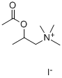 2-ACETOXYPROPYLTRIMETHYLAMMONIUM IODIDE, 625-19-4, 结构式