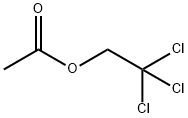 酢酸2,2,2-トリクロロエチル 化学構造式
