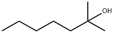 2-メチル-2-ヘプタノール 化学構造式