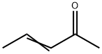 4-メチル-3-ブテン-2-オン 化学構造式