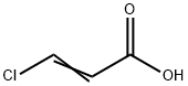 3-chloroacrylic acid Structure