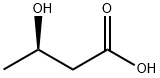 (R)-3-Hydroxybutyric acid Struktur