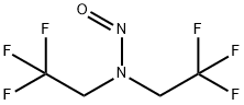 N-ニトロソジ(2,2,2-トリフルオロエチル)アミン 化学構造式