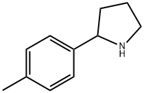 2-(4-甲苯基)-吡咯烷, 62506-76-7, 结构式
