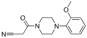 3-[4-(2-METHOXYPHENYL)PIPERAZIN-1-YL]-3-OXOPROPANENITRILE Struktur