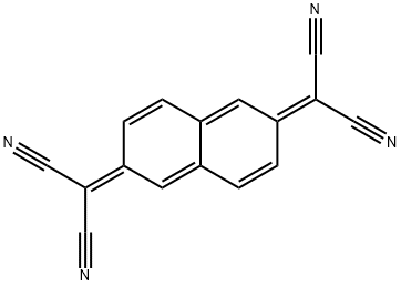 11,11,12,12-四氰基萘-2,6-喹啉甲烷, 6251-01-0, 结构式