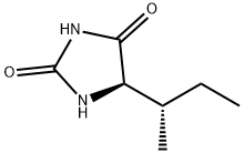 2,4-Imidazolidinedione, 5-[(1S)-1-methylpropyl]-, (5R)- (9CI) Struktur
