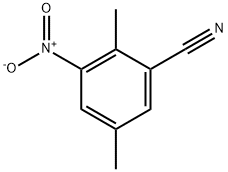 2-CYANO-6-NITRO-P-XYLENE Structure