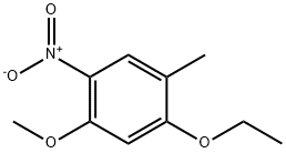 Benzene, 1-ethoxy-5-methoxy-2-methyl-4-nitro- (9CI) Struktur
