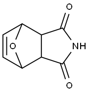 3a,4,7,7a-テトラヒドロ-4,7-エポキシ-1H-イソインドール-1,3(2H)-ジオン 化学構造式
