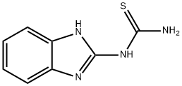 Thiourea, 1H-benzimidazol-2-yl- (9CI) 结构式