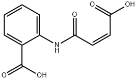 2-(3-CARBOXYPROP-2-ENOYLAMINO)BENZOIC ACID Struktur