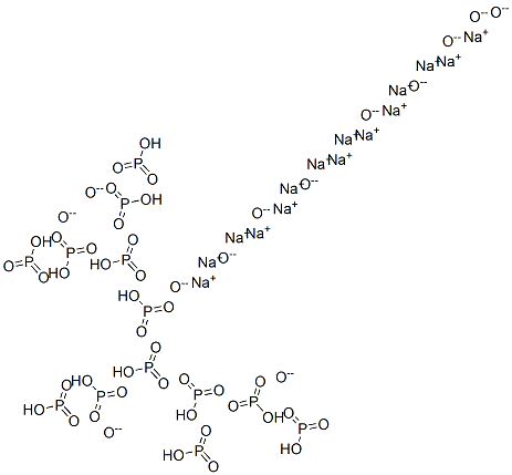 pentadecasodium tridecametaphosphate oxide Struktur