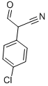 2-(4-Chlorophenyl)-2-cyanoacetaldehyde Struktur