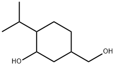 Cyclohexanemethanol, 3-hydroxy-4-(1-methylethyl)- (9CI) Structure