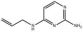 Pyrimidine, 4-(allylamino)-2-amino- (7CI,8CI) Structure