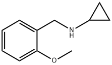 Benzenemethanamine, N-cyclopropyl-2-methoxy- (9CI) Structure