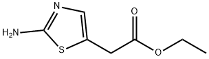 2-(2-氨基噻唑-5-基)-乙酸乙酯, 62557-32-8, 结构式