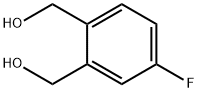 4-氟-1,2-苯二甲醇, 62558-08-1, 结构式