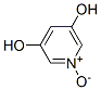 3,5-Pyridinediol,1-oxide(9CI) Struktur