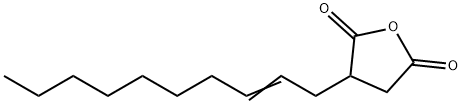 2-Decenylsuccinicanhydride Struktur