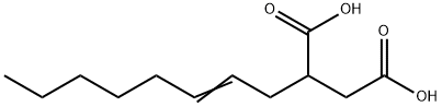 2-(2'-octenyl)succinic acid 结构式
