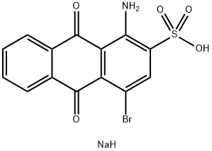 1-AMINO-4-BROMOANTHRAQUINONE-2-SULFONIC ACID SODIUM SALT Struktur