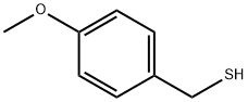 4-METHOXYBENZYL MERCAPTAN Structure