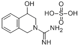 RAC 4-ヒドロキシデブリソキンヘミ硫酸塩 化学構造式