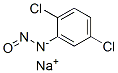 2,5-ジクロロベンゼンジアゾ酸ナトリウム 化学構造式