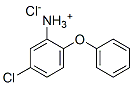 5-氯-2-苯氧基苯铵氯化物,6259-38-7,结构式