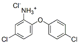 5-chloro-2-(4-chlorophenoxy)anilinium chloride  Structure