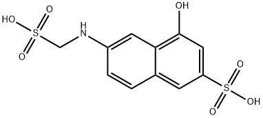 4-hydroxy-6-(sulfomethylamino)naphthalene-2-sulfonic acid|
