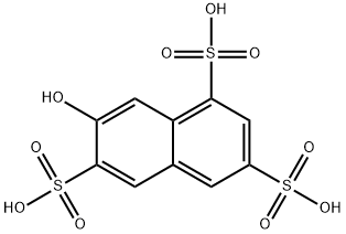 2,NAPHTHOL-3,6,8-TRISULFONIC ACID Struktur