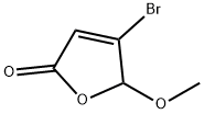 4-Bromo-5-methoxy-2(5H)-furanone Structure