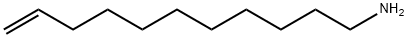 1-AMINO-10-UNDECENE Structure