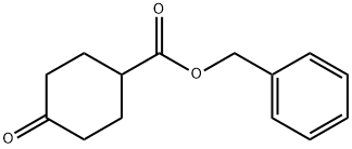 Cyclohexanecarboxylic acid, 4-oxo-, phenylmethyl ester Struktur