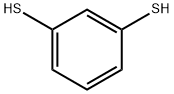3-メルカプトベンゼンチオール 化学構造式