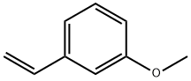 3-甲氧基苯乙烯 结构式