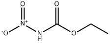 N-ニトロカルバミド酸エチル 化学構造式