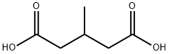 3-甲基戊二酸,626-51-7,结构式