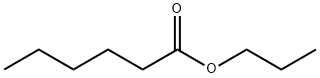 Caproic acid propyl ester Struktur