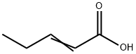 2-ペンテン酸 化学構造式