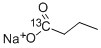 酪酸ナトリウム (1-13C, 99%) 化学構造式