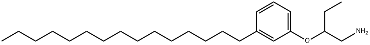 2-(3-Pentadecylphenoxy)-1-butanamine 结构式
