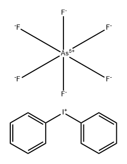 DIPHENYLIODONIUM HEXAFLUOROARSENATE Structure