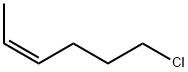 cis-6-クロロ-2-ヘキセン 化学構造式